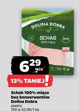 Netto Schab 100% mięsa bez konserwantów Dolina Dobra oferta