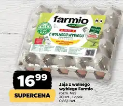 Netto Jaja z wolnego wybiegu Farmio oferta