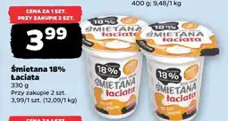 Netto Śmietana 18% Łaciata oferta