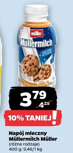 Netto Napój mleczny Müllermilch Müller różne rodzaje oferta