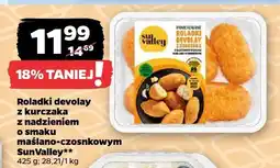 Netto Roladki devolay z kurczaka z nadzieniem o smaku maślano-czosnkowym Sun Valley oferta
