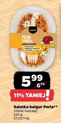 Netto Sałatka bulgur Perla różne rodzaje oferta