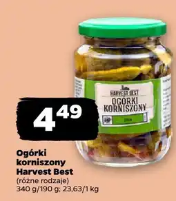 Netto Ogórki korniszony Harvest Best oferta