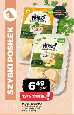 Netto Pierogi SmakMAK z ziemniakami i tofu oferta
