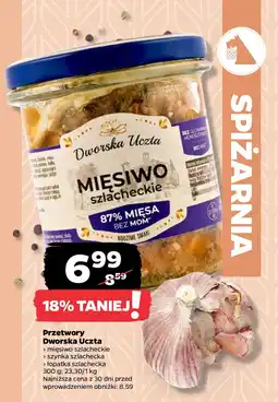 Netto Przetwory Dworska Uczta mięsiwo szlacheckie oferta