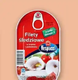 Netto Filety śledziowe Vespucci w kremie z pomidorów oferta
