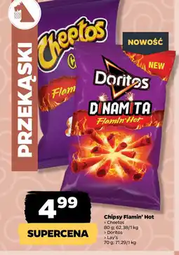 Netto Chipsy Flamin' Hot oferta