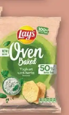 Netto Chipsy Oven Baked Lay's jogurt z ziołami oferta