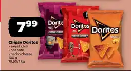 Netto Chipsy Doritos nacho cheese oferta