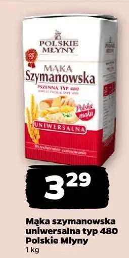 Netto Mąka szymanowska uniwersalna typ 480 Polskie Młyny oferta