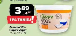 Netto Creamo 18% Happy Vege oferta