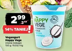 Netto Jogurt Vegangurt Happy Vege różne rodzaje oferta