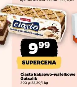 Netto Ciasto kakaowo-wafelkowe Gotszlik oferta