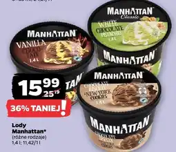 Netto Lody Manhattan różne rodzaje oferta