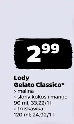 Netto Lody Gelato Classico truskawka oferta