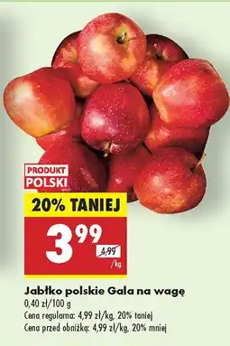 Biedronka Jabłko polskie Gala Biedronka oferta
