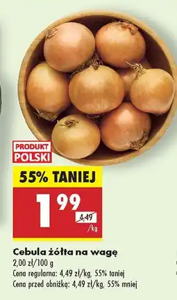 Biedronka Cebula żółta Biedronka oferta