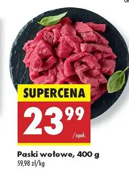 Biedronka Paski wołowe Kraina Mięs oferta