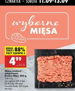 Biedronka Mięso mielone wieprzowe Kraina Mięs oferta