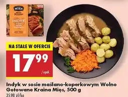 Biedronka Indyk w sosie maślano-koperkowym Wolno Gotowane Kraina Mięs oferta
