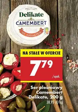 Biedronka Ser pleśniowy Camembert Delikate oferta