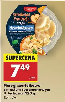 Biedronka Pierogi szarlotkowe z masłem cynamonowym U Jedrusia U Jędrusia oferta