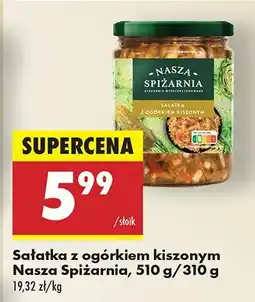 Biedronka Sałatka z ogórkiem kiszonym Nasza Spiżarnia oferta