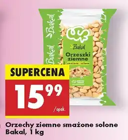 Biedronka Orzechy ziemne smażone solone Bakal oferta