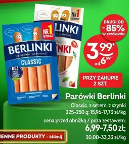 Żabka Parówki Berlinki Classic oferta