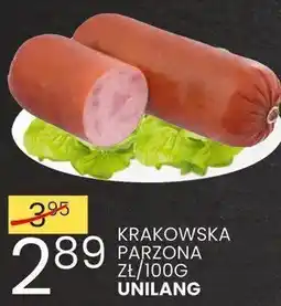 Wafelek Kiełbasa krakowska parzona Unilang oferta