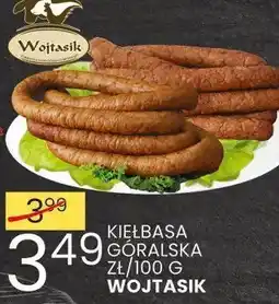 Wafelek Kiełbasa góralska Wojtasik oferta
