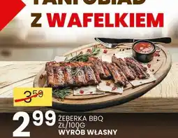 Wafelek Żeberka BBQ Wyrób własny oferta