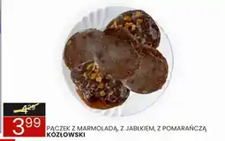 Wafelek Pączek z marmoladą/z jabłkiem/z pomarańczą Kozłowski oferta