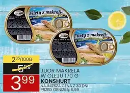 Wafelek Makrela w oleju Konshurt oferta