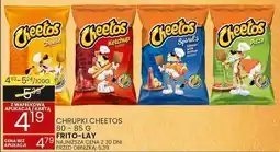 Wafelek Chrupki cheetos różne rodzaje Frito-Lay oferta