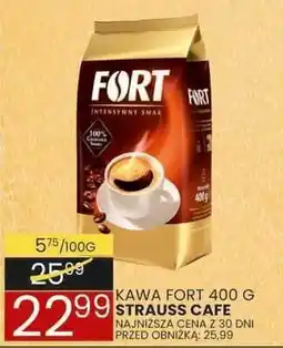 Wafelek Kawa ziarnista fort Strauss Cafe oferta