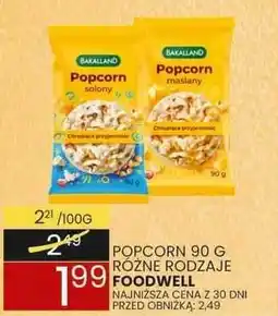 Wafelek Popcorn różne rodzaje Foodwell oferta