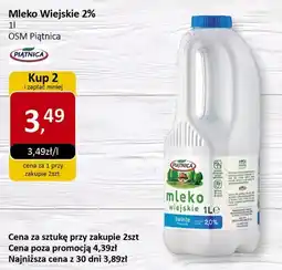 Market Point Mleko wiejskie 2% OSM Piątnica oferta