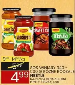 Wafelek Sos winiary różne rodzaje Nestle oferta