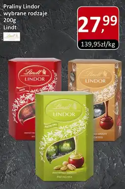 Market Point Praliny Lindor wybrane rodzaje Lindt oferta