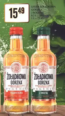 Dino Wódka Żołądkowa Gorzka Z Miętą oferta