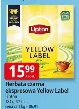 E.Leclerc Herbata Lipton Yellow Label Tea oferta