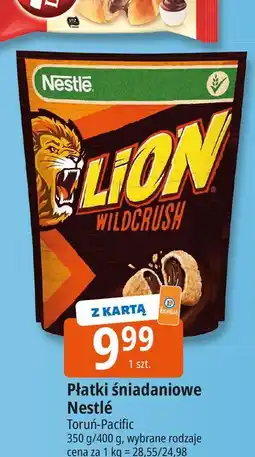 E.Leclerc Płatki śniadaniowe caramel & chocolate Lion Wildcrush oferta