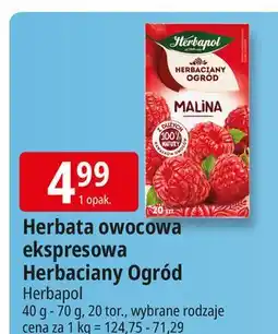 E.Leclerc Herbata malina Herbapol Herbaciany Ogród oferta