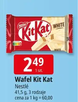 E.Leclerc Baton white Kitkat 4 Paluszki oferta
