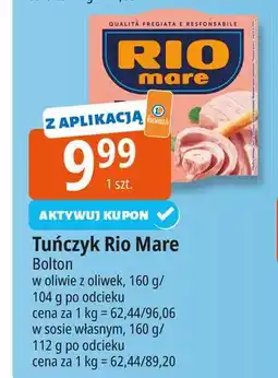 E.Leclerc Tuńczyk w sosie własnym Rio Mare oferta
