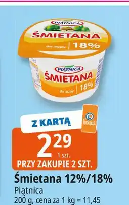 E.Leclerc Śmietana 18% Piątnica oferta