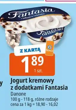 E.Leclerc Jogurt z kulkami w czekoladzie Danone Fantasia oferta