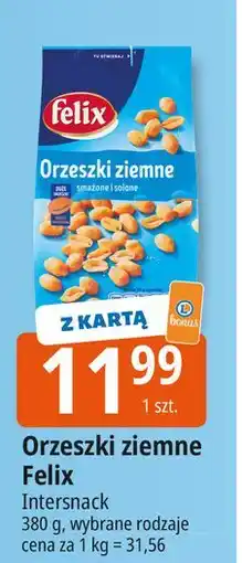 E.Leclerc Orzeszki ziemne smażone i solone Felix oferta
