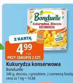 E.Leclerc Kukurydza złocista z czerwoną fasolą Bonduelle oferta